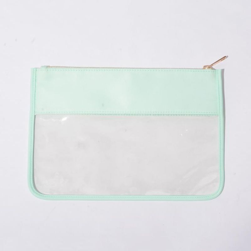 Transparent PVC Cosmetic Bag Clear Travel Make up Bag Pouch Snacks Bag Organizer