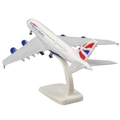 1/400 Scale Aircraft British Airways Alloy Model Plane Souvenir Static Display