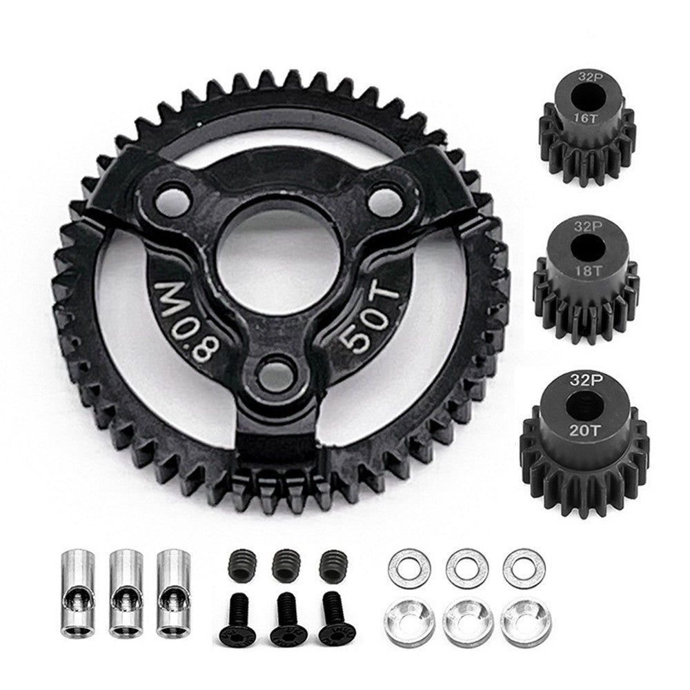 0.8M 32P Spur Gear 50T 52T 56T 60T For Traxxas Slash 2WD VXL XL-5 Bandit 1/10 F