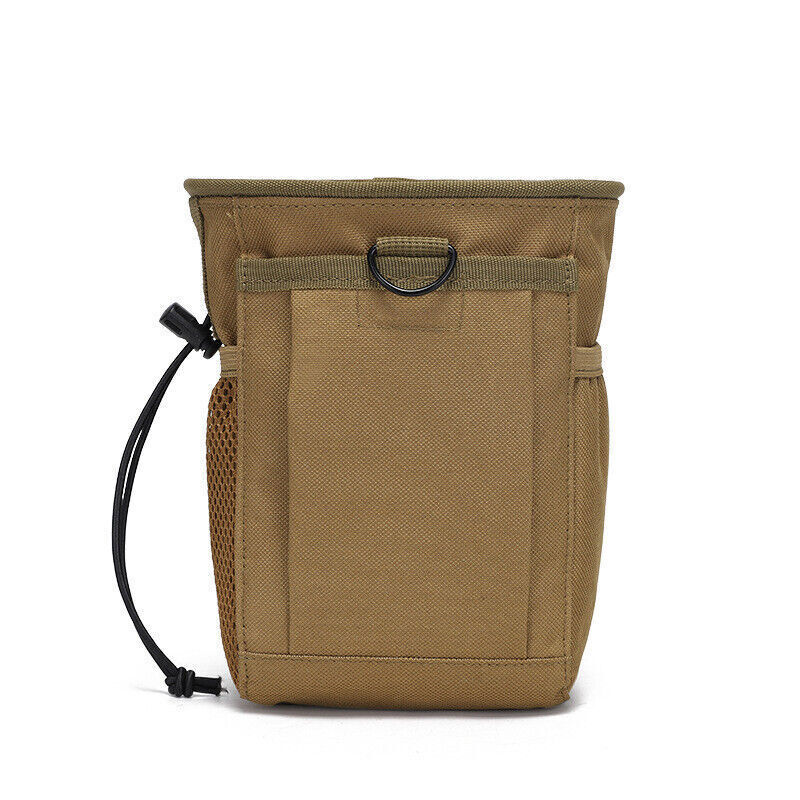 Tactical Molle Dump Pouch Drawstring Magazine Dump Bag Utility Belt Ammo Pouch