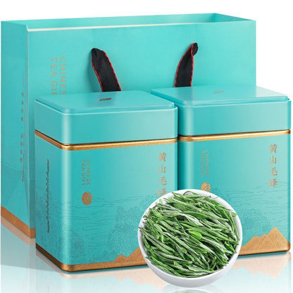 Natural Huangshan Maofeng Tea Green Tea Mingqian New Tea Buds Gift Box