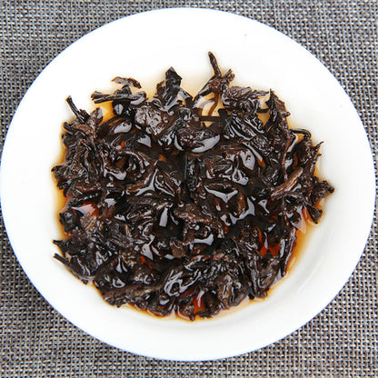 Puerh tea Cooked Tea Cake Ripe Black Tea Spring Sea Brown Mountain Palace 357g