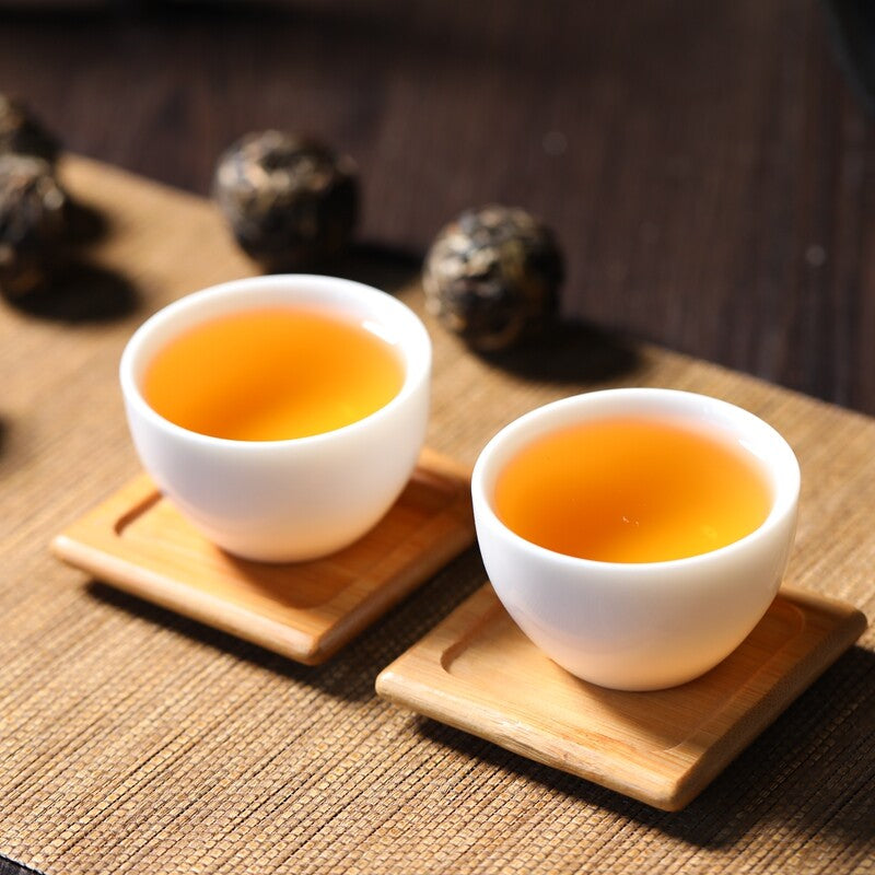 Handmade pearl YiWu puerh tea mini Raw pu-erh puerh tuo tea Uncooked puerh