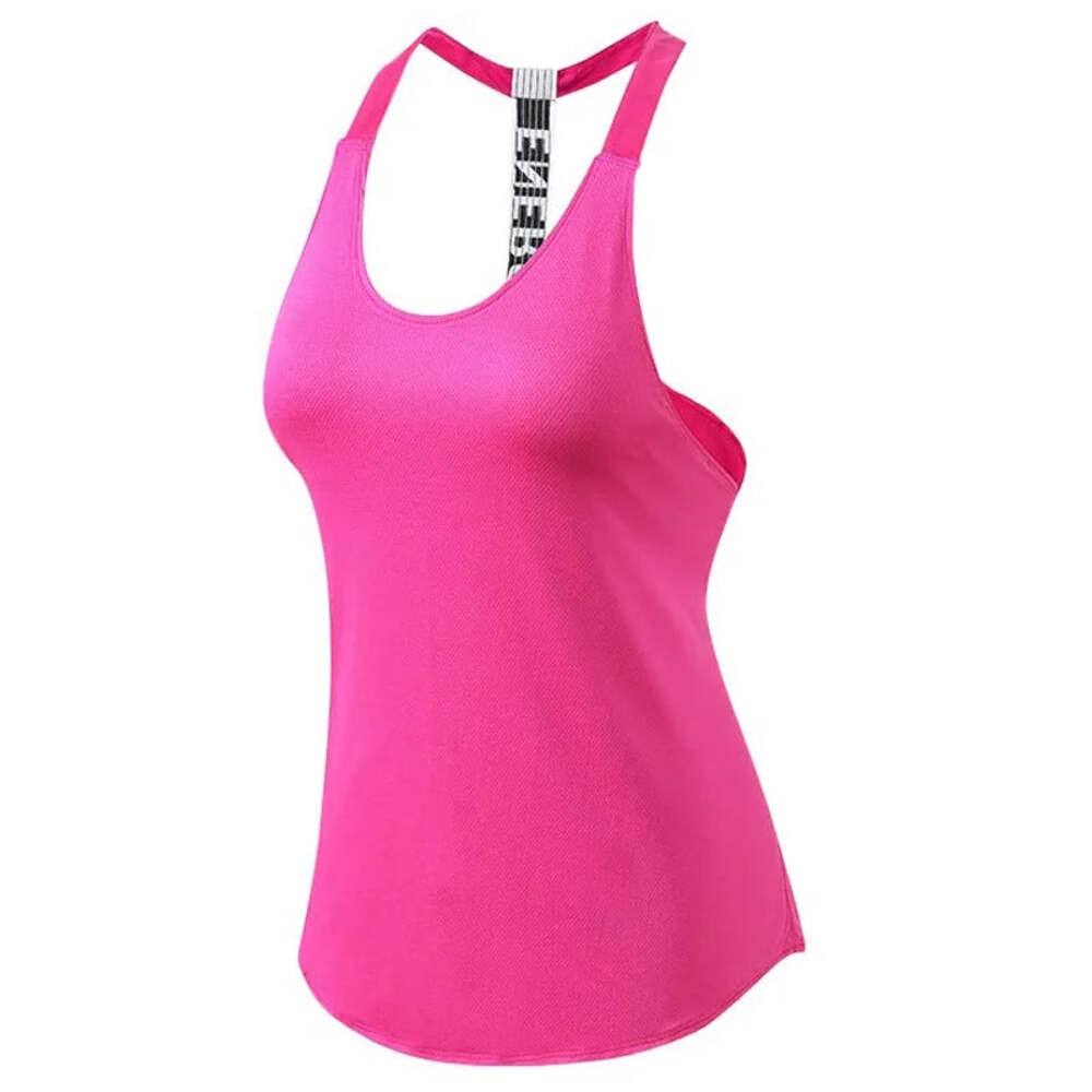Gym Tops – Women’s Backless Quick-Dry Yoga Tank