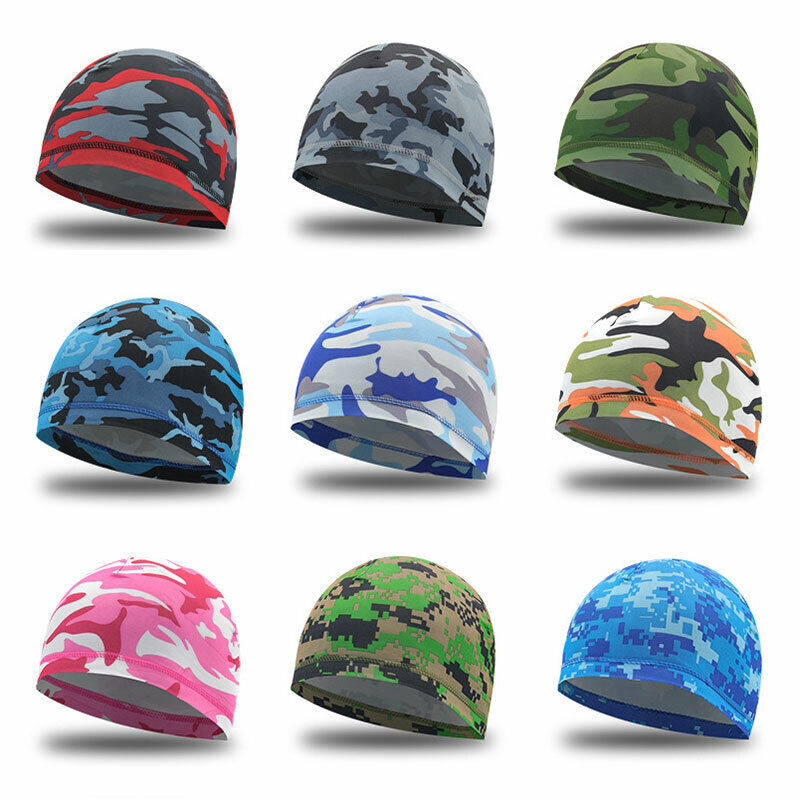 Mens Skull Hat Bike Helmet Hat Cycling Skull Cap Riding Cap Bicycle Classic