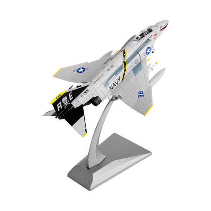 1:100 American F-4C Ghost Attack Aircraft Alloy Fighter Model Aircraft Ornaments