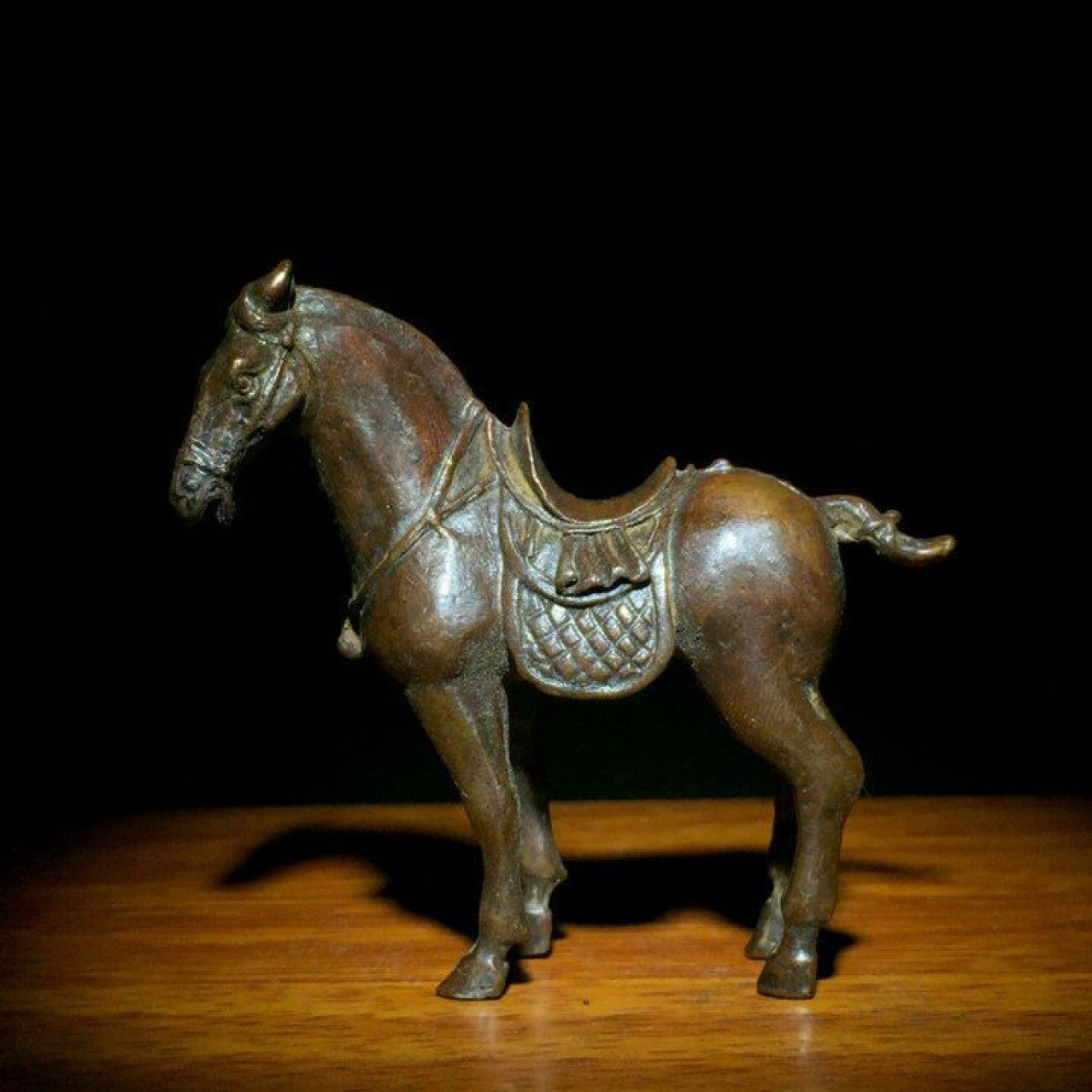 Bronze Antique Horse Statue Collection Decorative Animal Statues