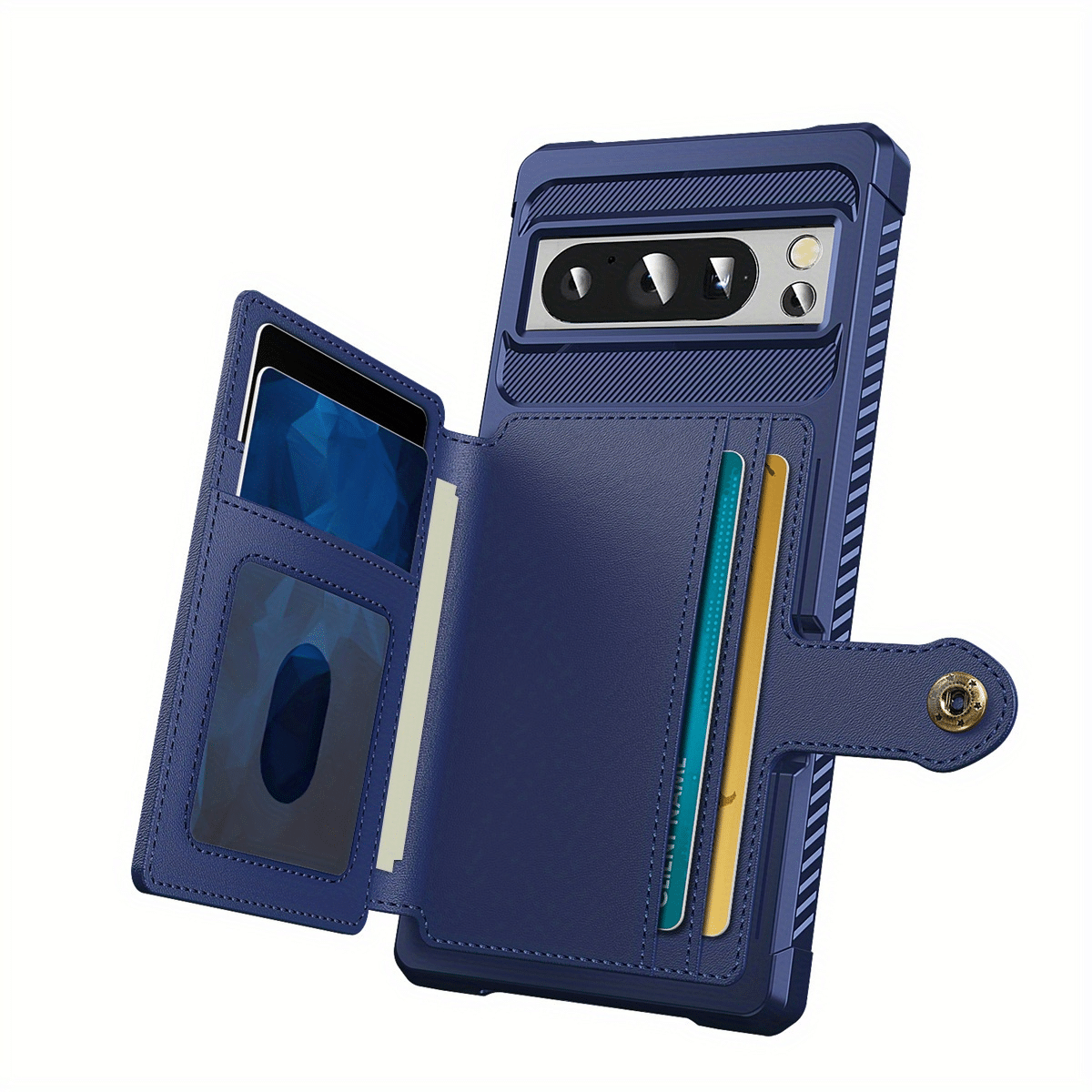 For Google Pixel 8 7 Pro Pixel 8 7 PU Leather Flip Wallet Cover with Card Holder