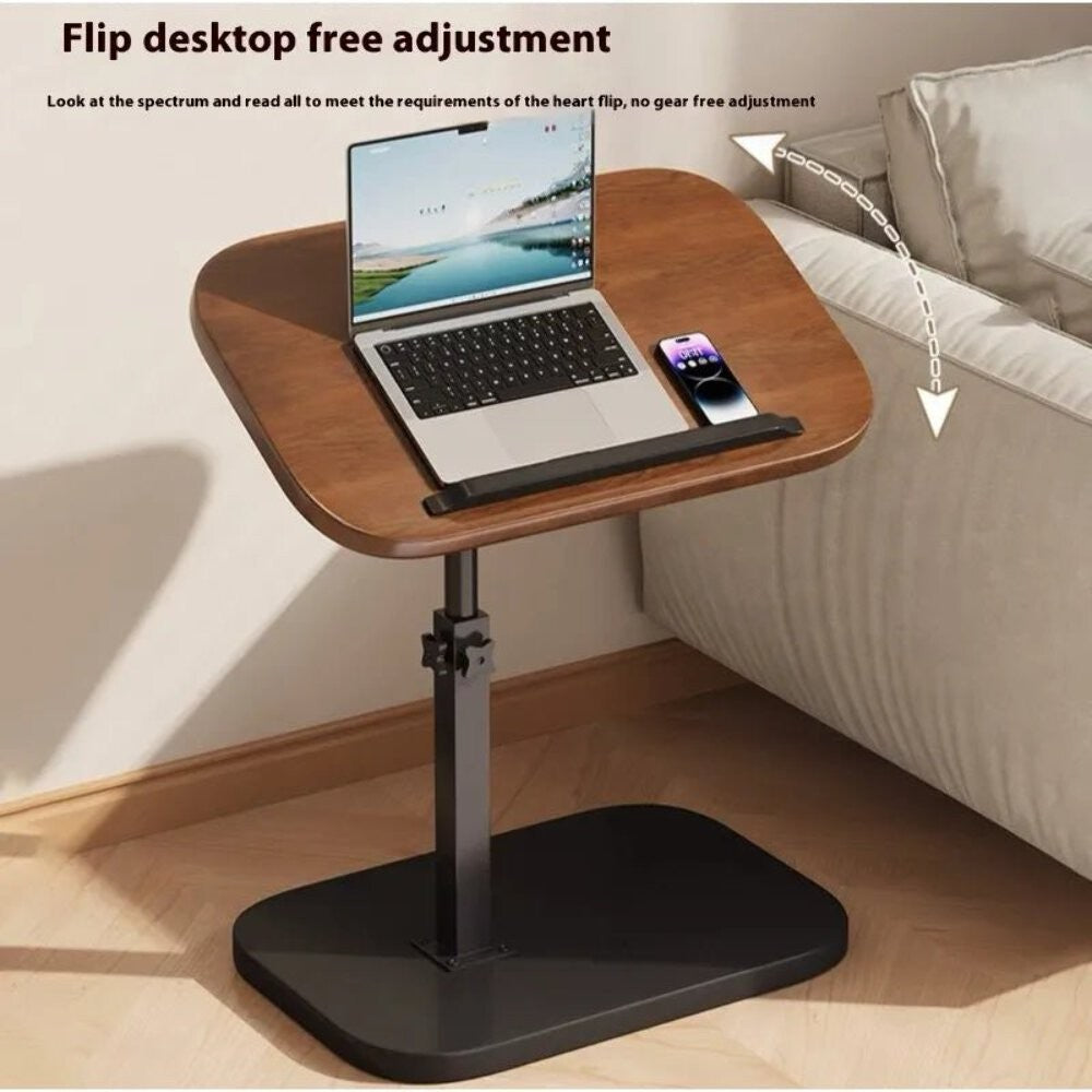 Folding Living Room Desk – Adjustable Bedside Table