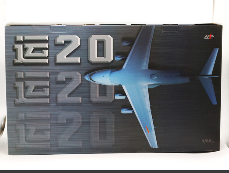 1:88 51CM AF1 China Air Force Y-20 Transport Airplane Diecast Aircraft Model