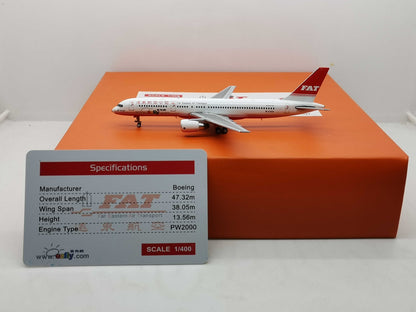 1:400 JC Wings FAT BOEING B757-200 Passenger Airplane Diecast Aircraft Model