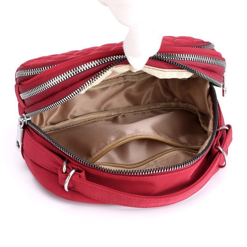 Messenger Bag Small Shoulder Vintage Crossbody Handbags Polyester Nylon Shell