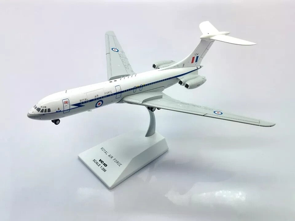 1:200 JC Wings ROYAL AIR FORCE VICKERS VC10 Airplane Diecast Aircrarft Model