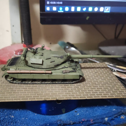 3D Printed 1/72 Polish TP60 Tank Finished Product