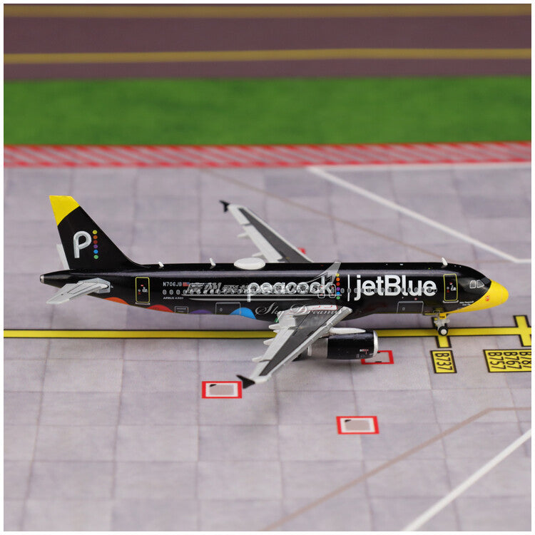 1:400 JC Wings JetBlue AIRLINES AIRBUS A320 Passenger Airplane Diecast Model
