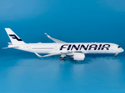 1:200 34CM JC Wings FINNAIR AIRBUS A350-900XWB Passenger Airplane Diecast Model
