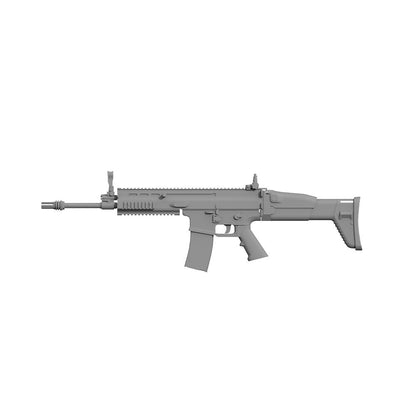 SSMODEL SSG72204 1/72 Scene Model Military Model Kit US SOF Combat Assault Rifle