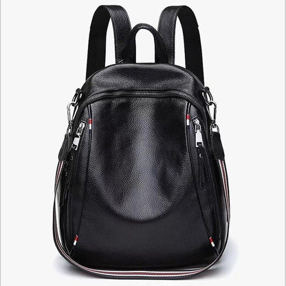 100% Genuine Leather Colorful Patchwork Handbag Women's Tote Shoulder Bag