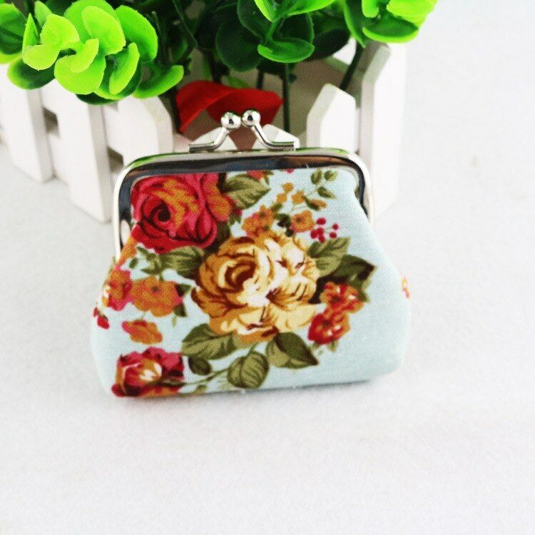 Lady Small Wallet Women Coin Purse Cute Wallet Purse Clutch Pouch Bag Card Key