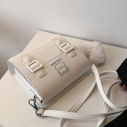 Women Bag Crossbody Shoulder Purse Letter Messenger Handbag Synthetic Leather