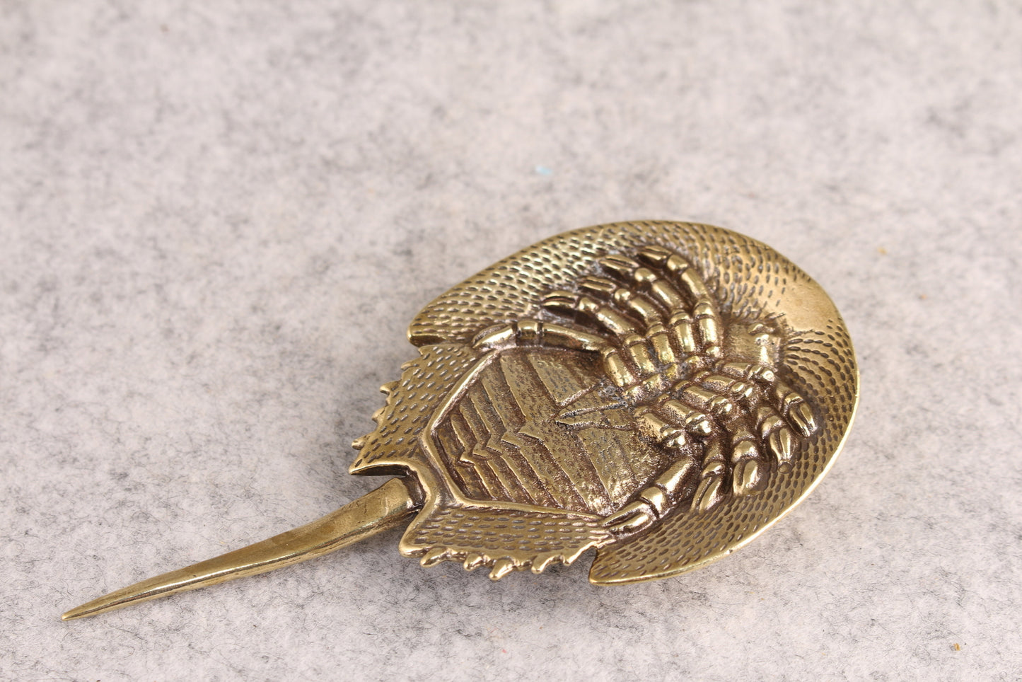 chinese brass Handwork fish Statue tea pet fengshui Art