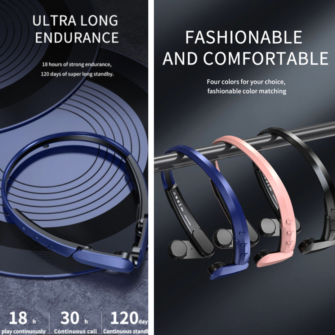 Audifonos Bluetooth Inalambricos Auriculares Sports para Telefonos Tablet Phone