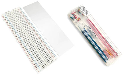 Solderless Breadboard 830 Tie Points with 70 Pcs Jumper Wire Kit