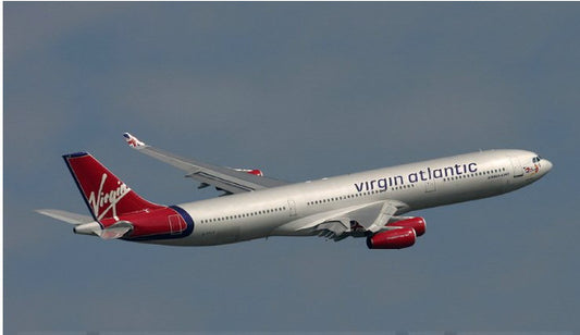 1:400 Phoenix Virgin Atlantic Airbus A340-300 Diecast Aircraft Plane Model