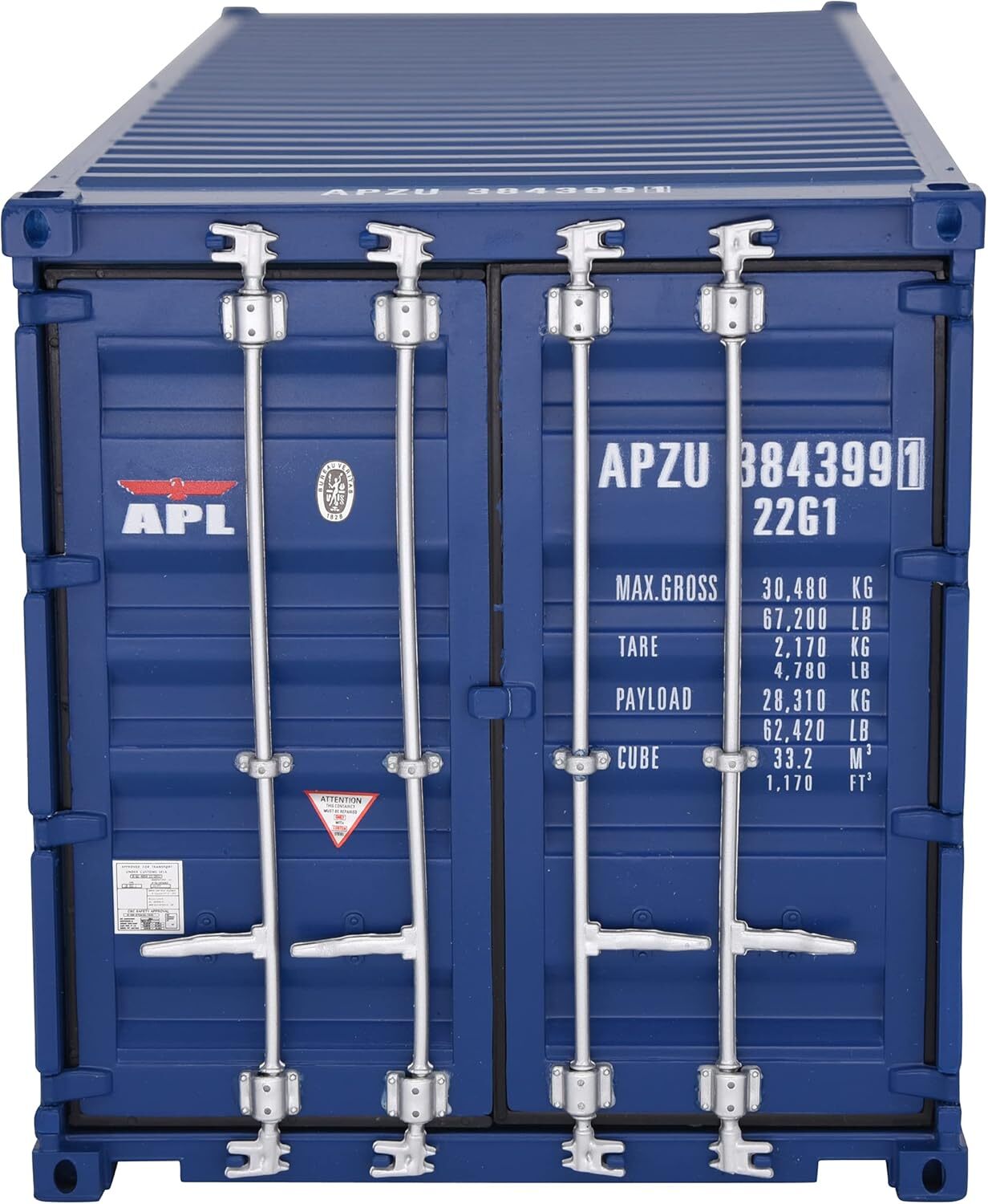 1:20 APL Shipping Container Model Abs Resin & Wood Toy Home Decoration Gift