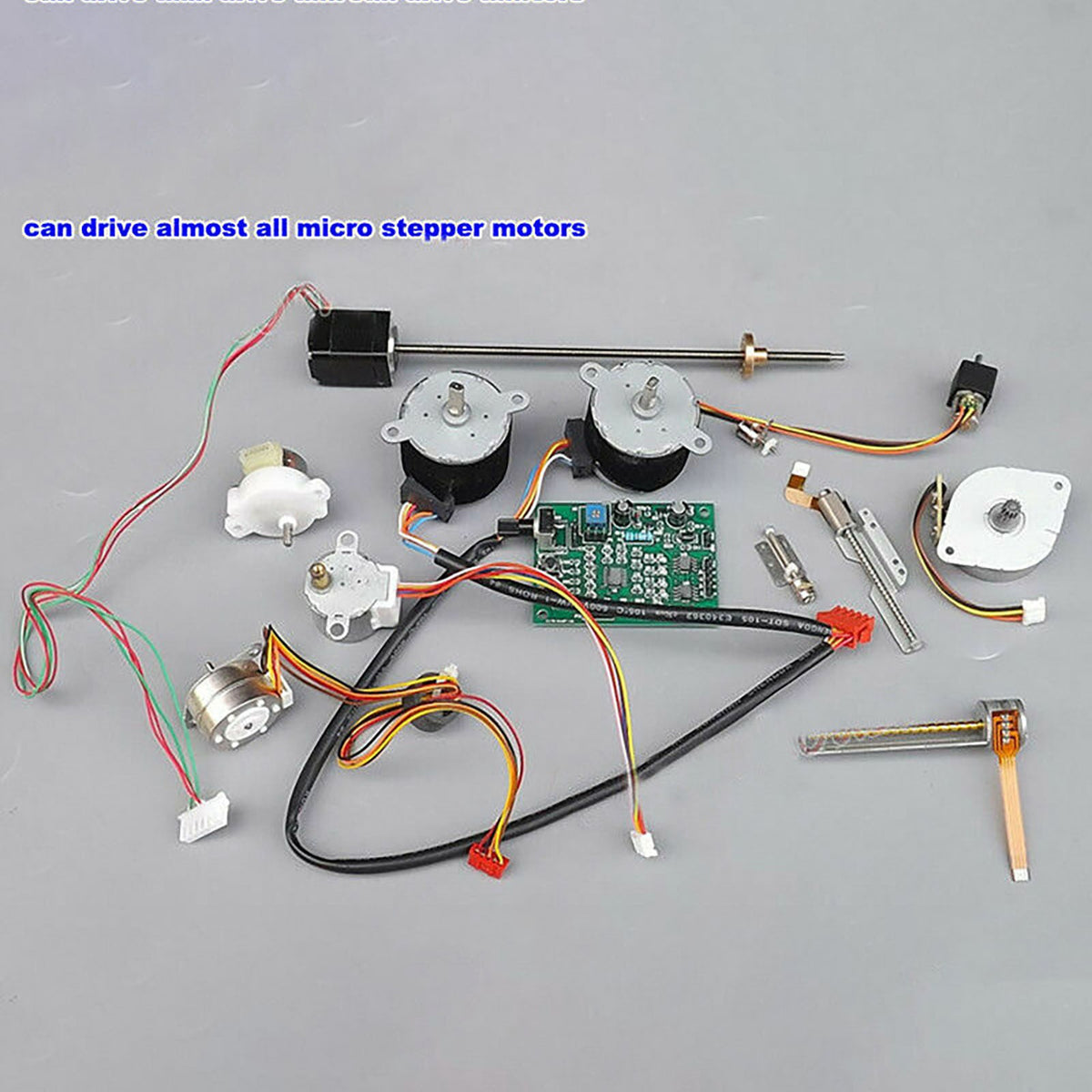 New 2-PHASE&4-Phase 5-Wire Stepper Motor DC 5v-12v Driver Board Speed Controller