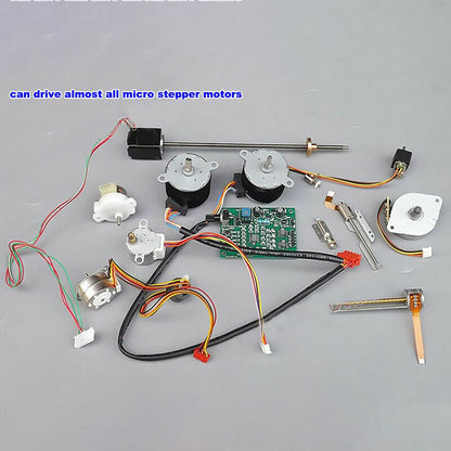 New 2-PHASE&4-Phase 5-Wire Stepper Motor DC 5v-12v Driver Board Speed Controller