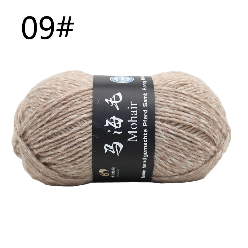 Hot Sale 100g Soft Mohair Cashmere Yarn Thick Woven Knitting Wool Crochet Yarn