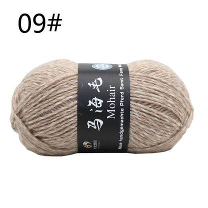 Hot Sale 100g Soft Mohair Cashmere Yarn Thick Woven Knitting Wool Crochet Yarn