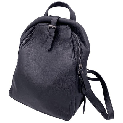 Backpack Women Genuine Leather Travel Shoulder Bags Gray Brown Black School Book