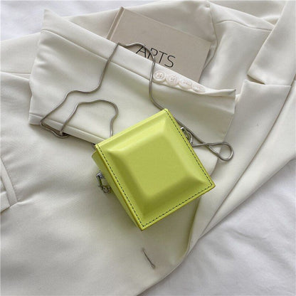 Crossbody Bag Casual Shoulder Bag Solid Color Messenger Bag 17*9*5 CM /9*10*6 CM
