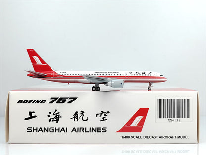 1:400 JC Wings SHANGHAI AIRLINES BOEING B757-200 Airplane Diecast Aircraft Model