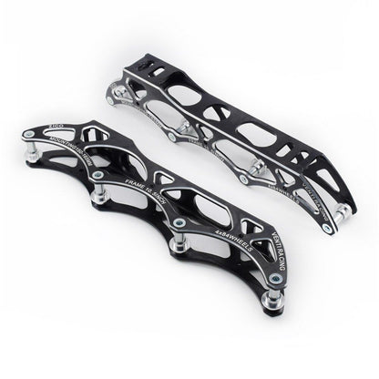 10.5inch 4X84mm Alloy Venti Racing Inline Speed Skates Frame Wheels 150/165mm