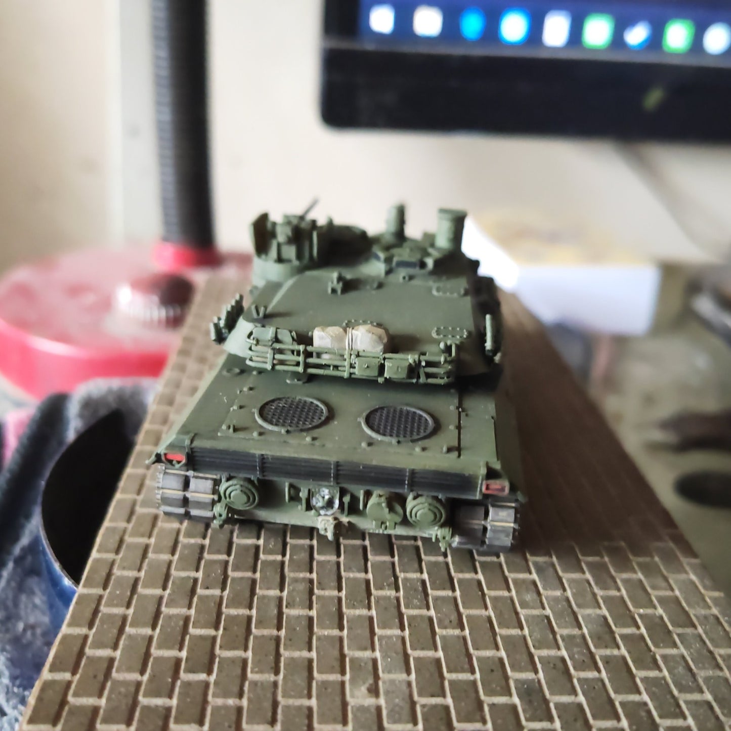 3D Printed 1/72 Germany Kpz70 Tank Finished Product