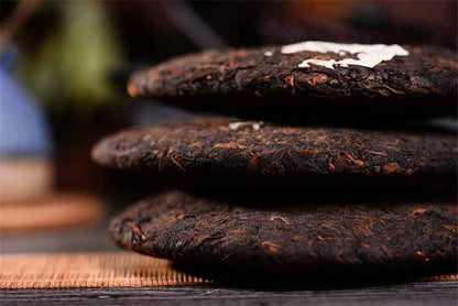 Chen Jingmei cooked Pu-erh Tea cake old tree source Shu Puer tea Black Tea 200g