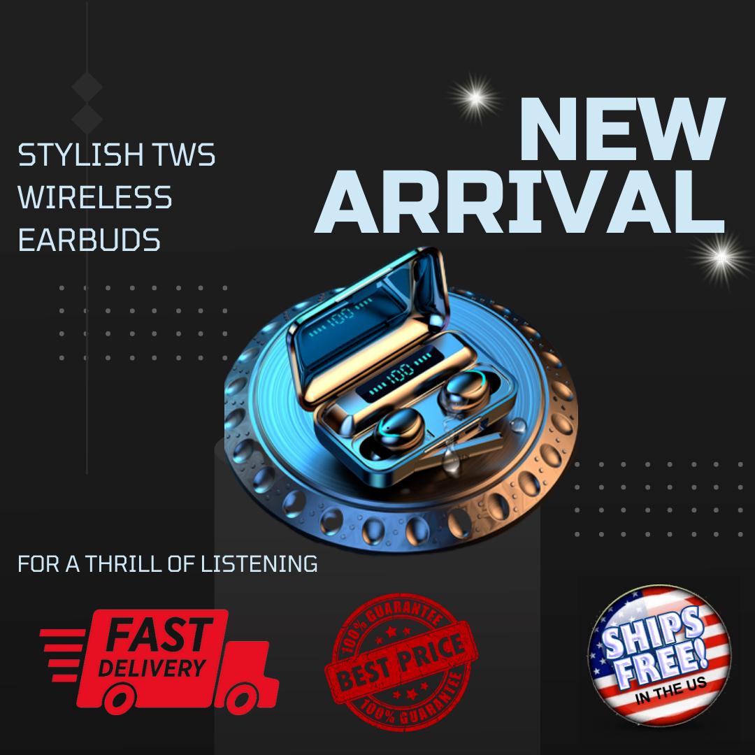Earbud Bluetooth 5.0 Headset TWS Wireless Earphones Mini Stereo Noise Reduction