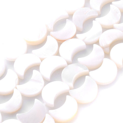 30-34pcs 8x11mm Natural Shell Spacer Beads Jewelry Making Bracelet Necklace DIY