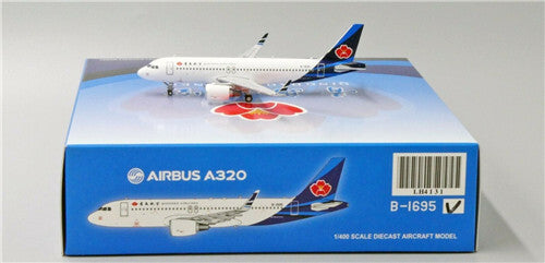 JC Wings QINGDAO AIRLINES FOR AIRBUS A320 B-1695 1:400 Aircraft Pre-built Model