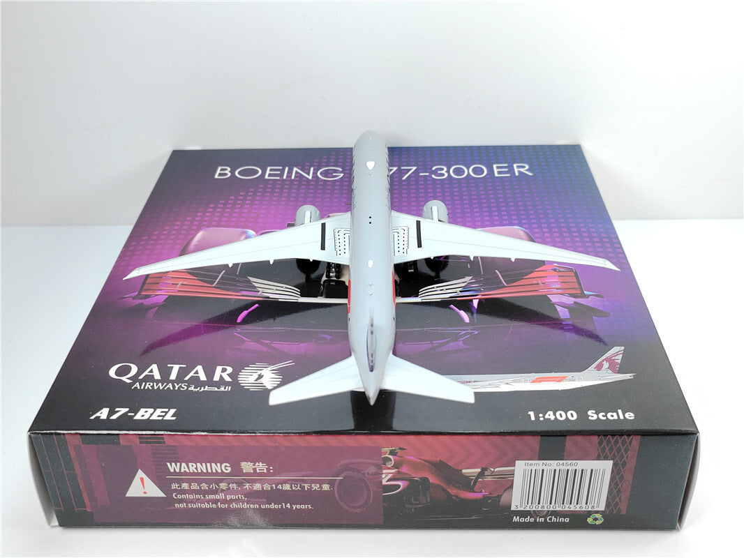1:400 Phoenix QATAR BOEING B777-300ER Airplane Diecast Aircraft Plane Model