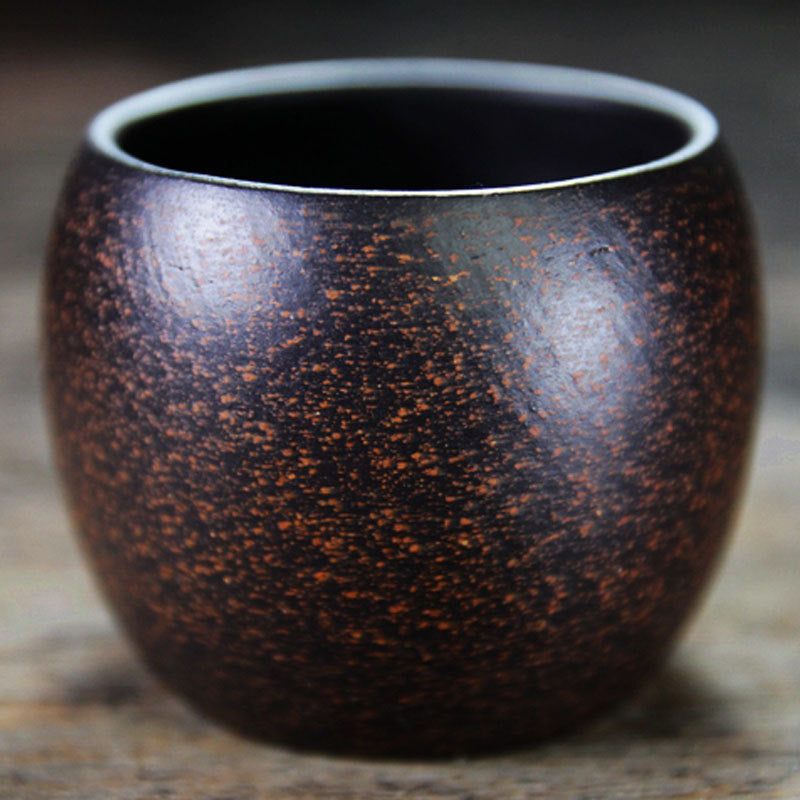 80ml Chinese Yixing Black Zhuni Clay Tea Cup Master Zisha Cup Handmade Tea Cups