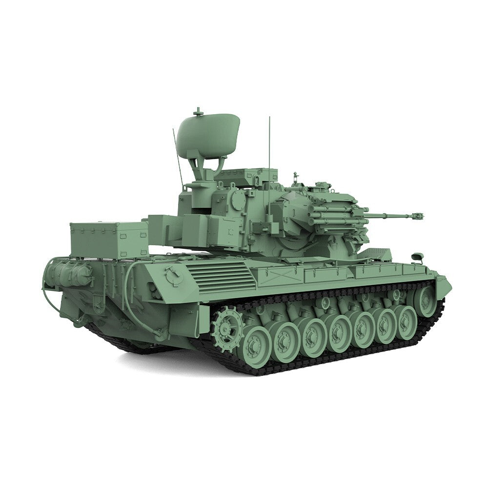 SSMODEL SS144699 1/144 Military Model Kit German FlakPzGepard 1A2 SPAA