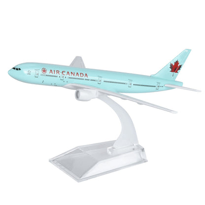 1/400 16cm Air Canada B777 Airplane Model Diecast Aircraft Airliner Collection