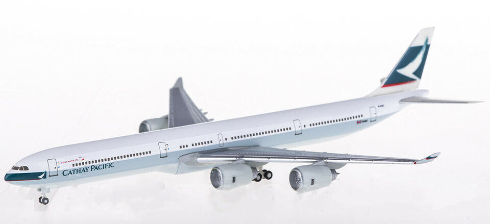 1:500 Hogan CATHAY PACIFIC AIRBUS A340-600 Passenger Airplane Diecast Model