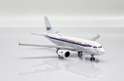 1:400 JC Wings SAS AIRBUS A319 Passenger Airplane Diecast Aircraft Plane Model