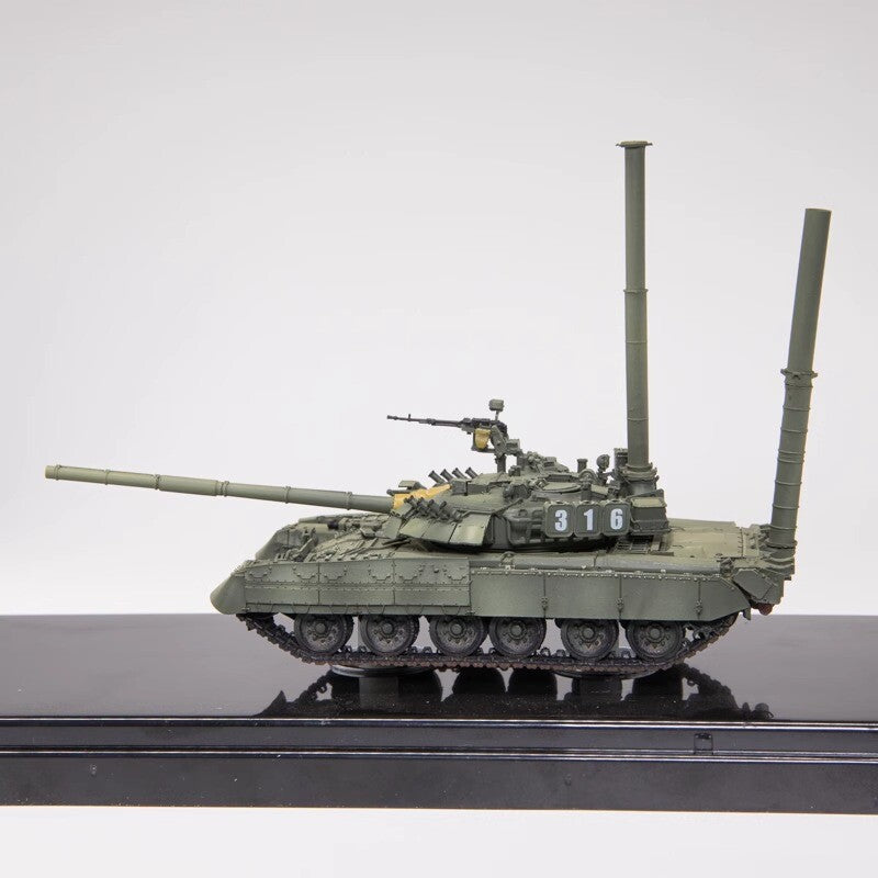 5M 1/72 Russian T-80U Main Battle Tank 72146A Magnetic Shallow Ferry Unit Model