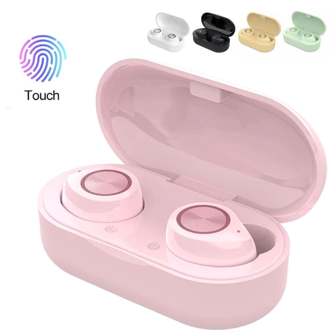 Bluetooth 5.1 Earbuds True Wireless Headphones Super Bass Waterproof Headset